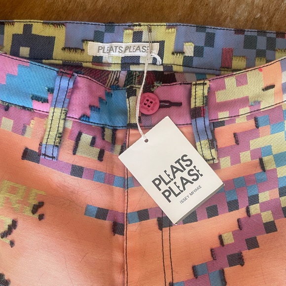 Issey Miyake pleats please sonic y2k shorts - Picture 4 of 5